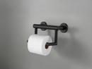 Delta Faucet Matte Black Wall Mount Toilet Tissue Holder 