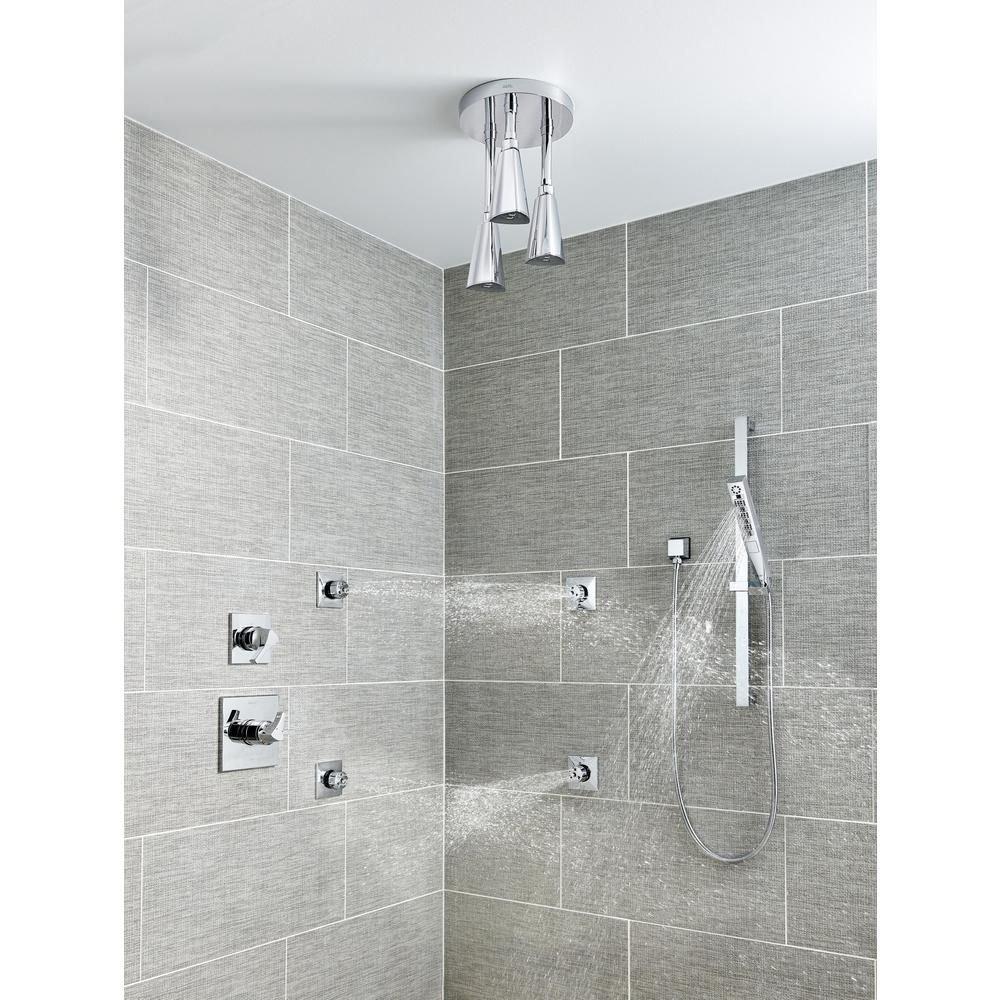 Delta Faucet Champagne Bronze 6 Setting Single Handle Diverter Trim 