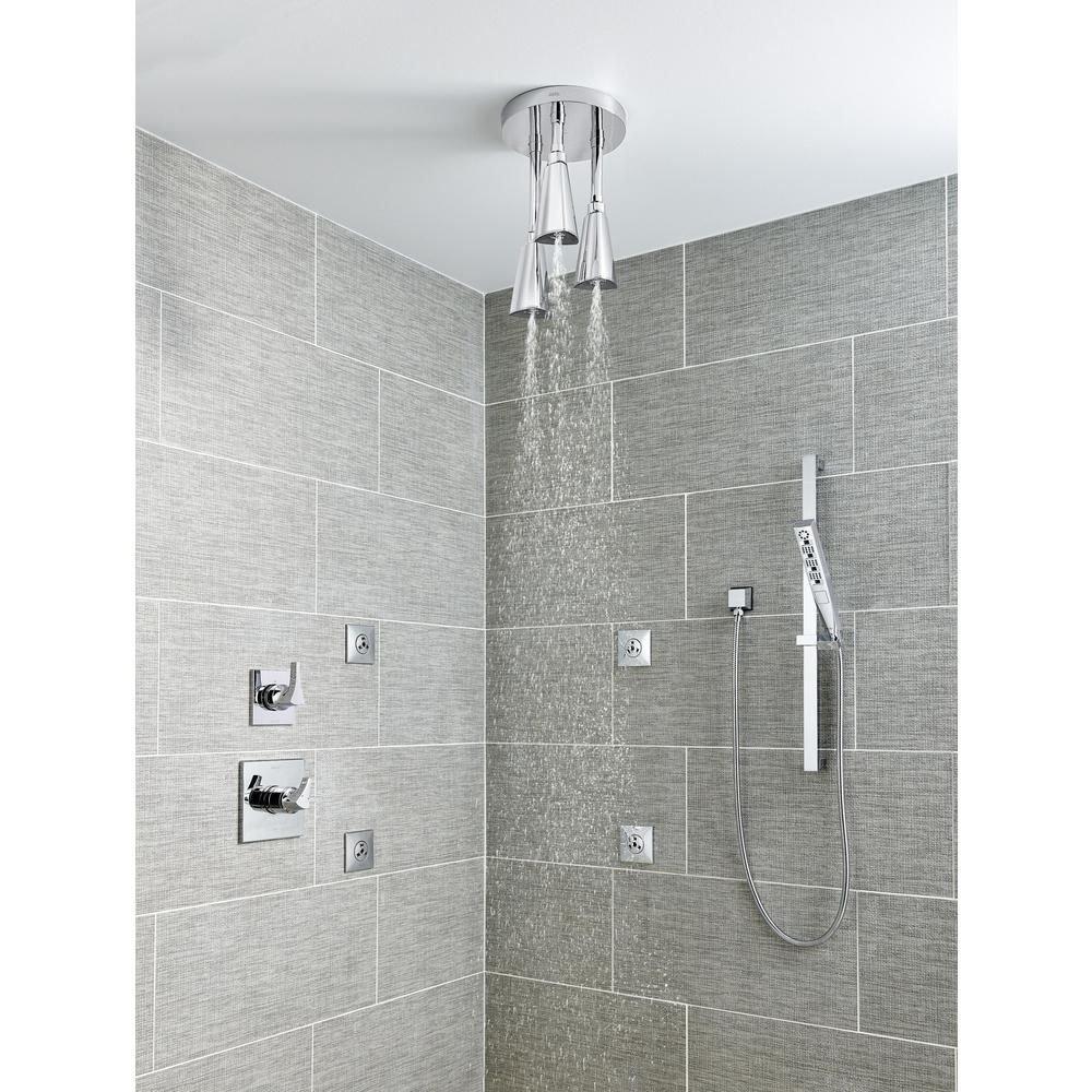Delta Faucet Champagne Bronze 6 Setting Single Handle Diverter Trim 