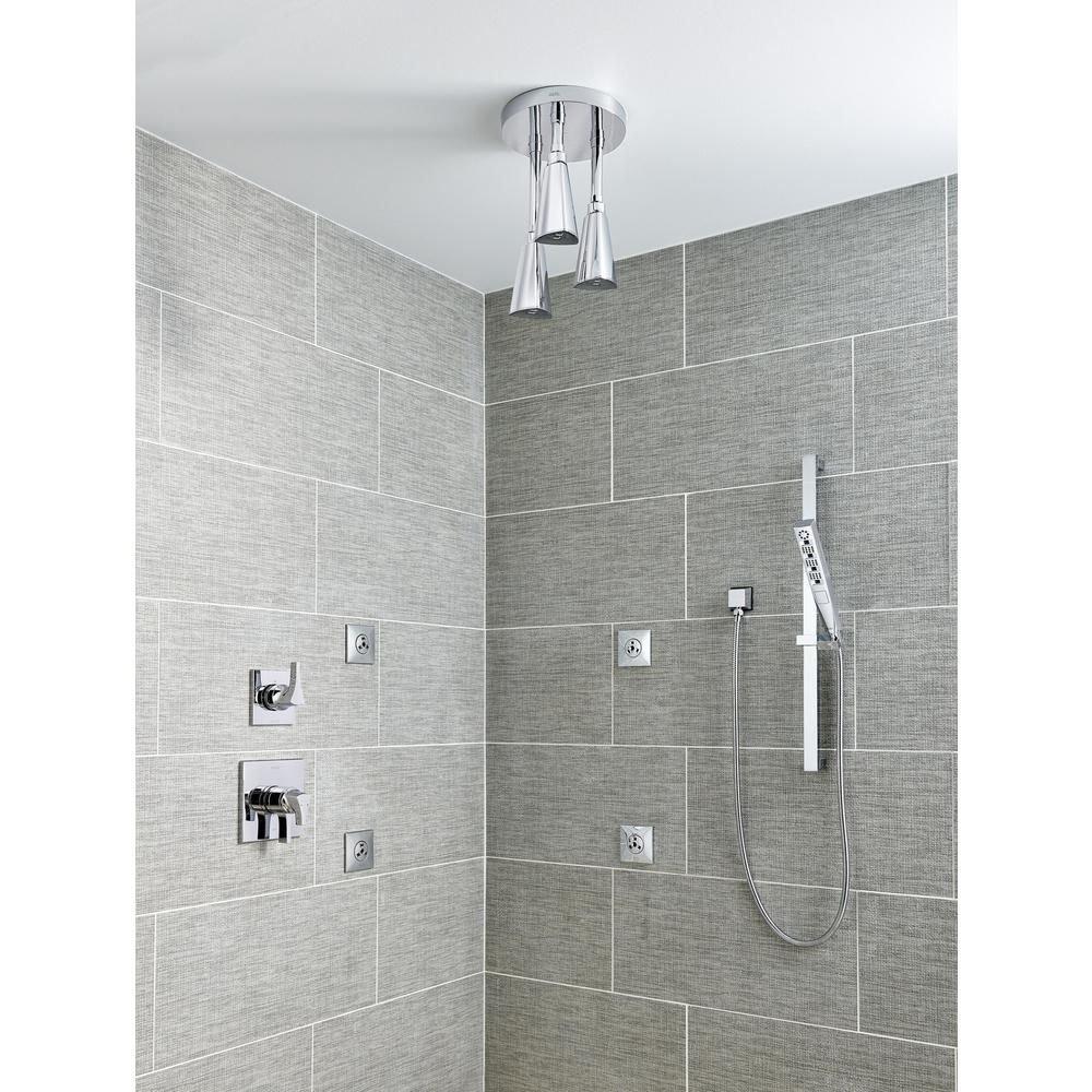 Delta Faucet Champagne Bronze 6 Setting Single Handle Diverter Trim 