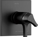 Delta Faucet Matte Black Two Handle Bathtub & Shower Faucet (Trim Only) 