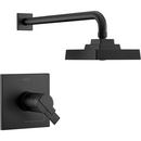 Delta Faucet Matte Black Single Handle Single Function Shower Faucet (Trim Only) 