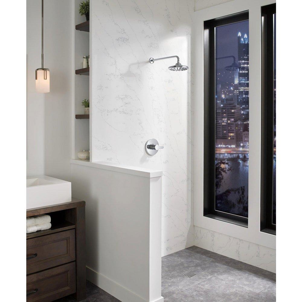 Delta Faucet Matte Black 1/2 x 16 in. NPT x MIPS Brass Shower Arm 