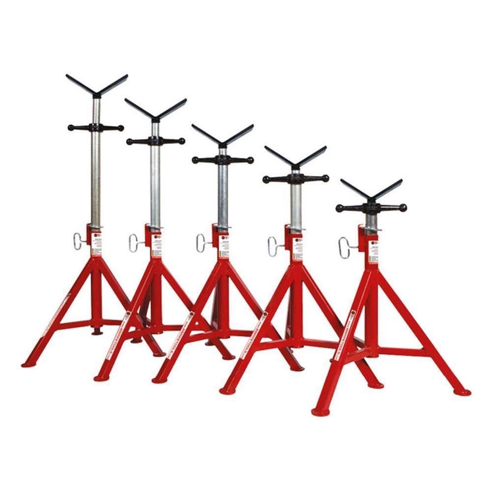 B&B Pipe and Ind Tools Powder Coated 12 in. Pipe Stand 