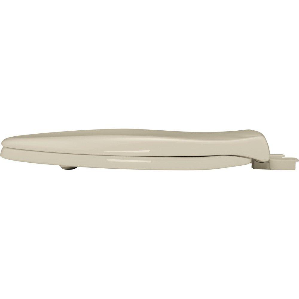 Bemis Bone Round Closed Front with Cover Toilet Seat 