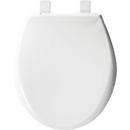 Bemis White Round Toilet Seat 