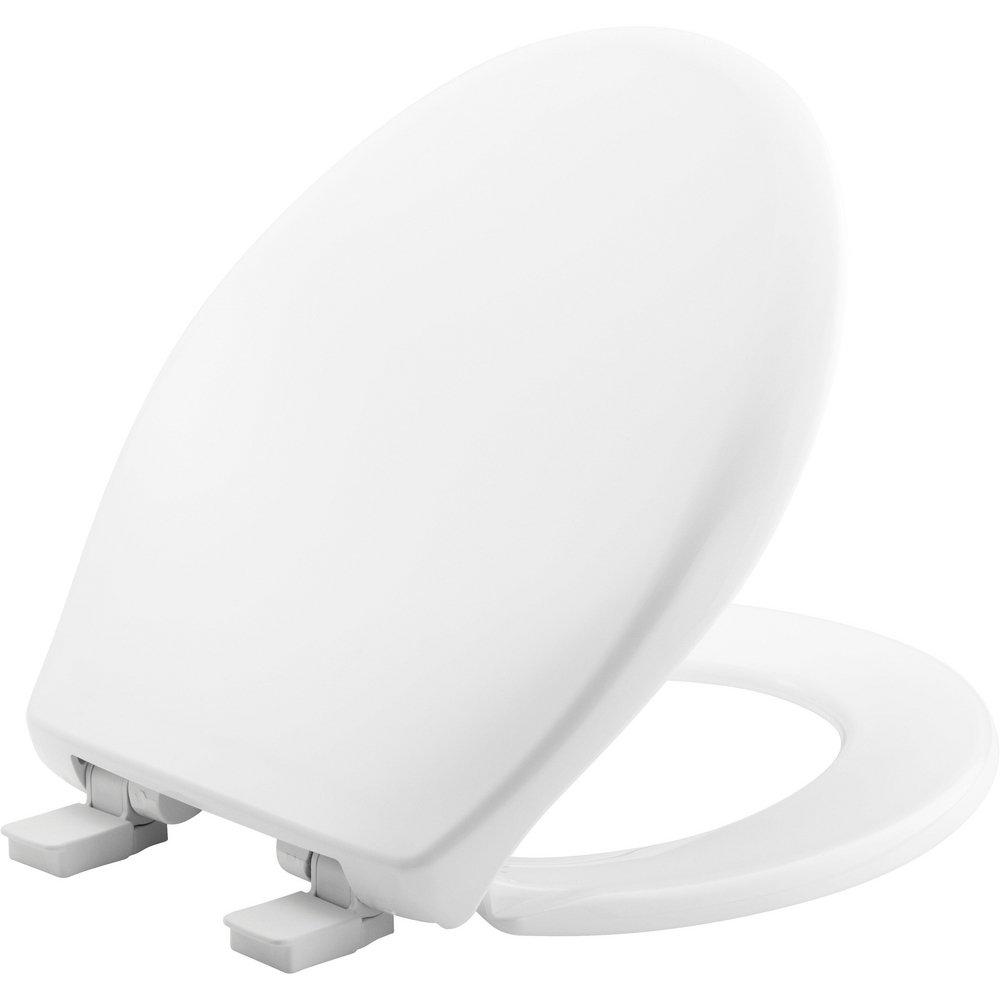 Bemis White Round Toilet Seat 