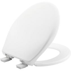 Round Toilet Seat in White