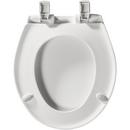 Bemis White Round Toilet Seat 