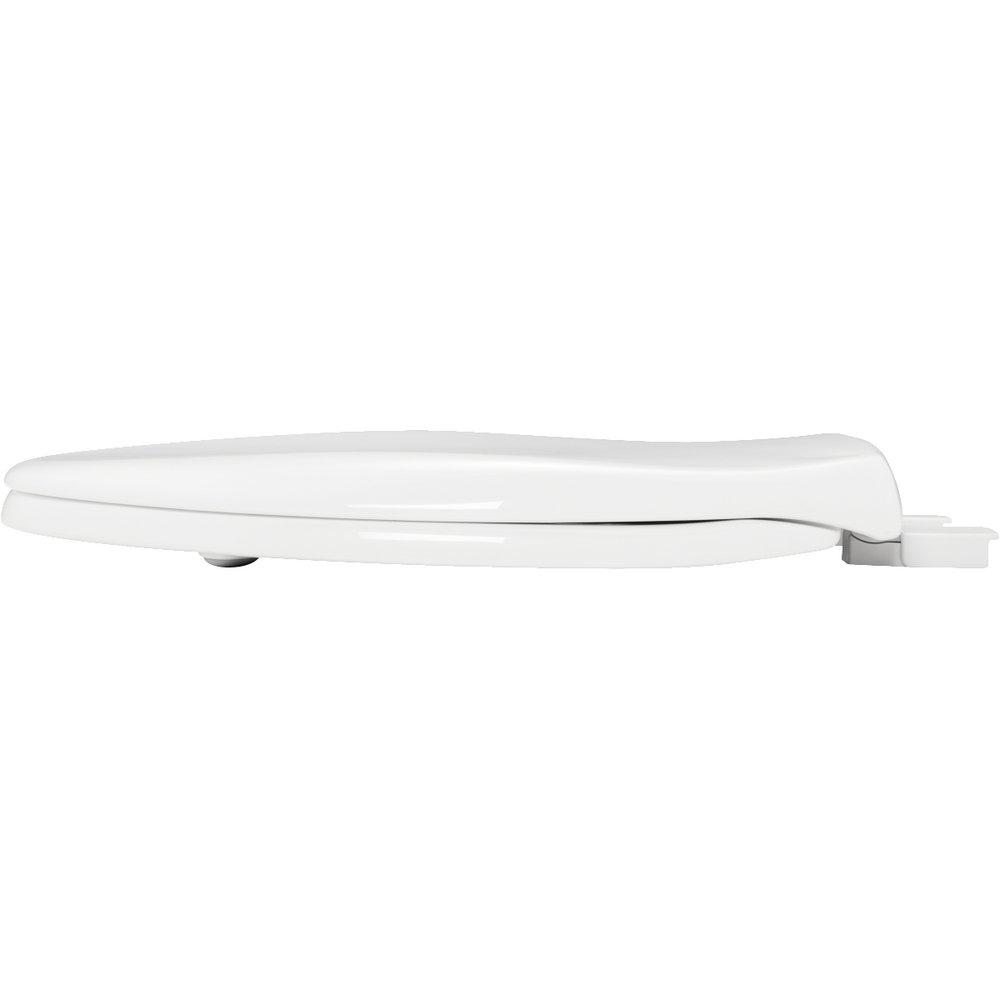 Bemis White Round Toilet Seat 
