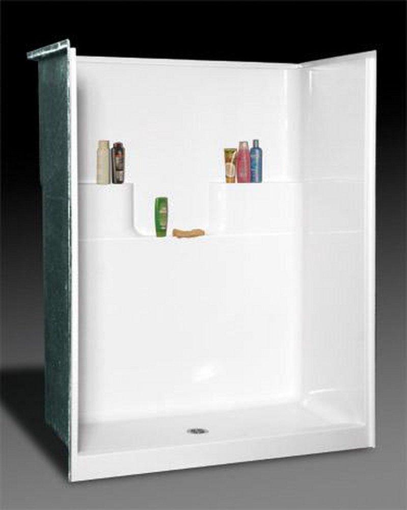 Oasis White 34 in. Rectangle Shower Base 