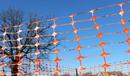 Presco Orange Glo Orange Glo Barrier Fence 100 ft. 