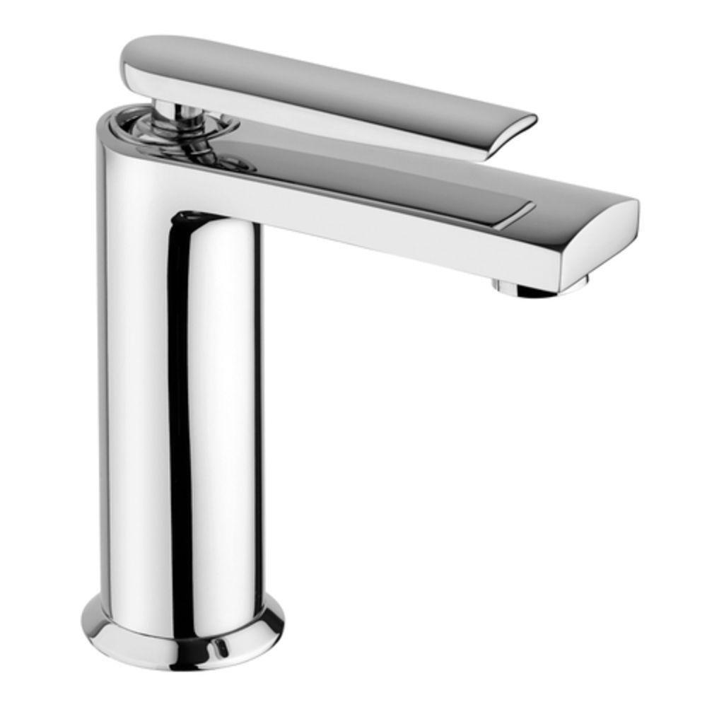 Fortis Polished Chrome Single Handle Monoblock Bathroom Sink Faucet Lever Handle 