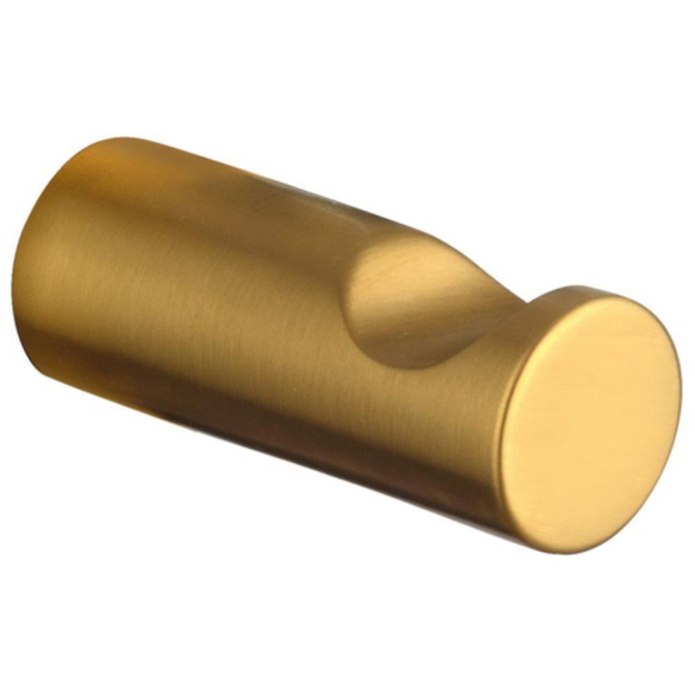 Fortis Brushed Gold 1-Hook Robe Hook 