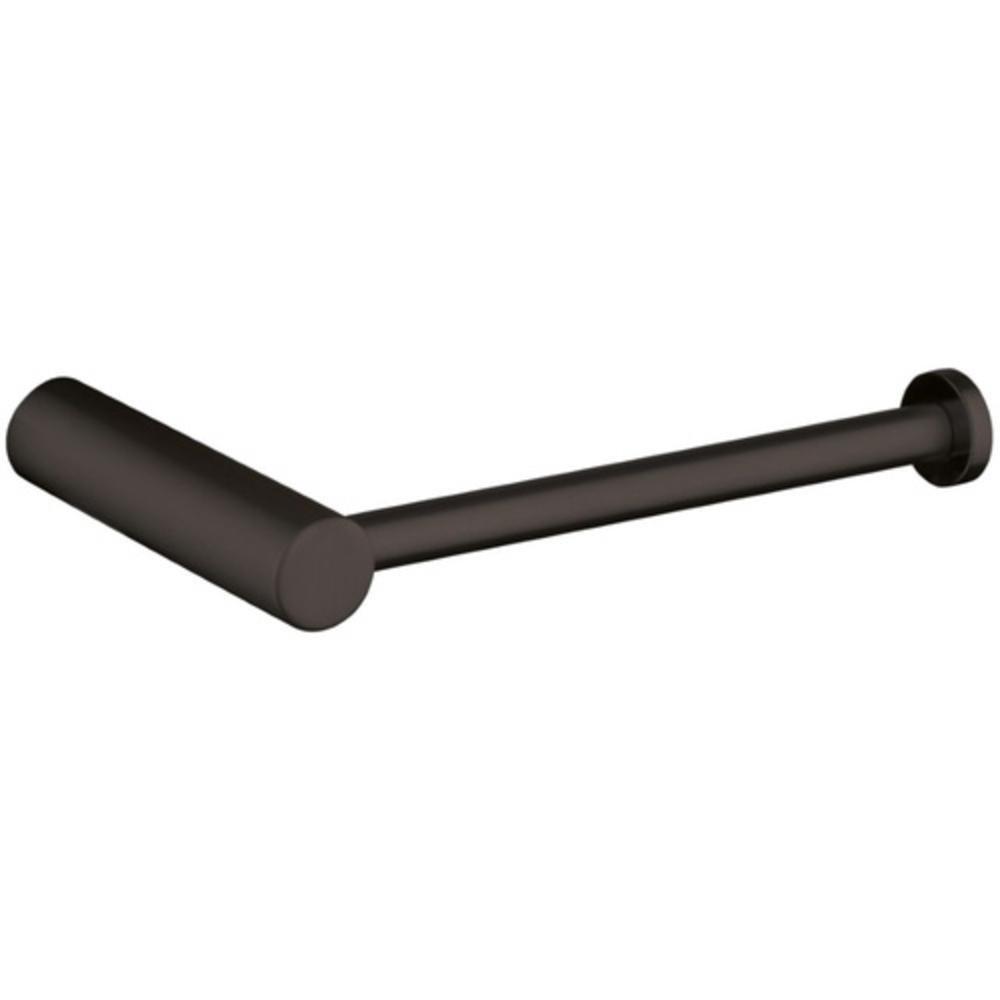 Fortis Brushed Black Toilet Tissue Holder 