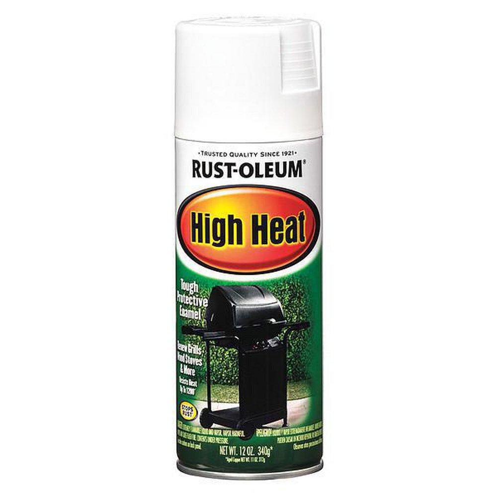 Rust-Oleum&reg; 12 oz High-Heat Spray Paint in White 