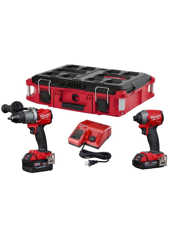 Milwaukee&reg; Red Cordless Tool Kit 