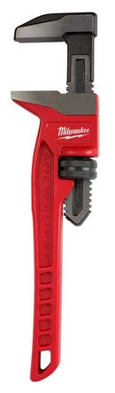 Milwaukee&reg; Silver 11-1/2 in. Smooth Jaw Pipe Wrench 