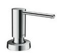 Hansgrohe Chrome 16 oz. Deck Mount Metal Soap Dispenser 