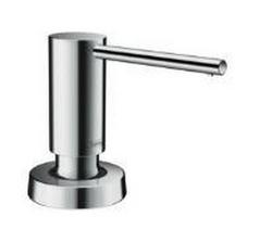 16 oz. Deck Mount Metal Soap Dispenser in Chrome