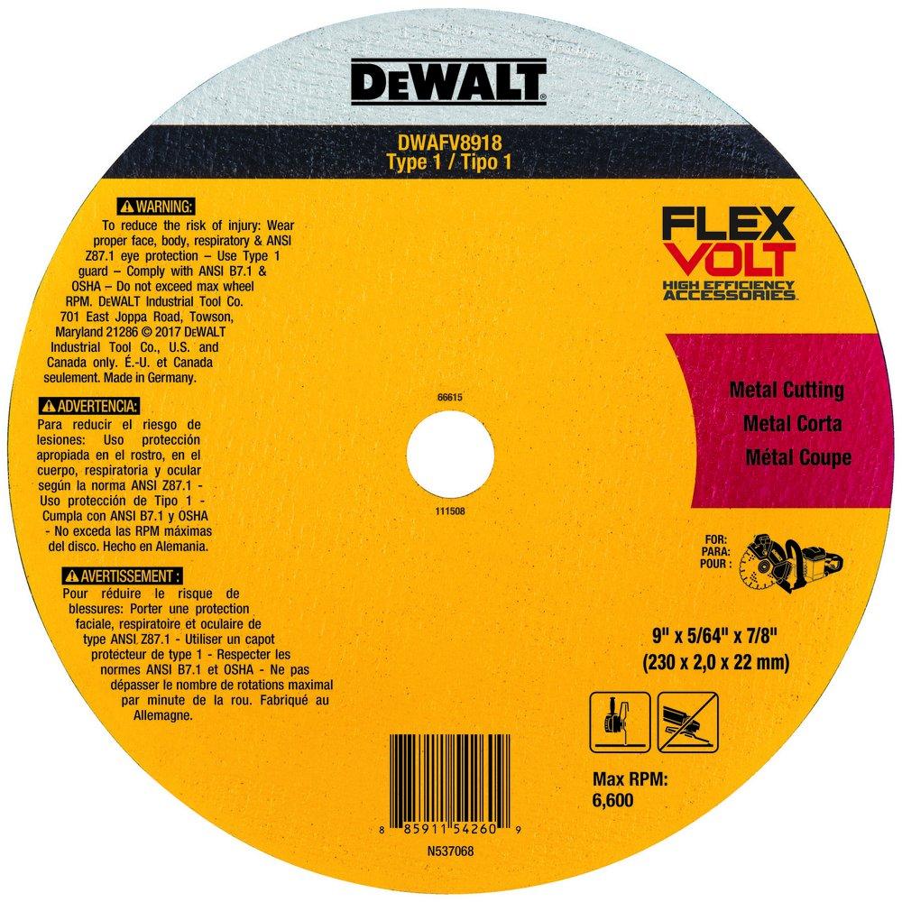 DEWALT Metal Cut Off Wheel 