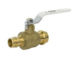 3/4 in. Brass Standard Port Press x PEX Ball Valve