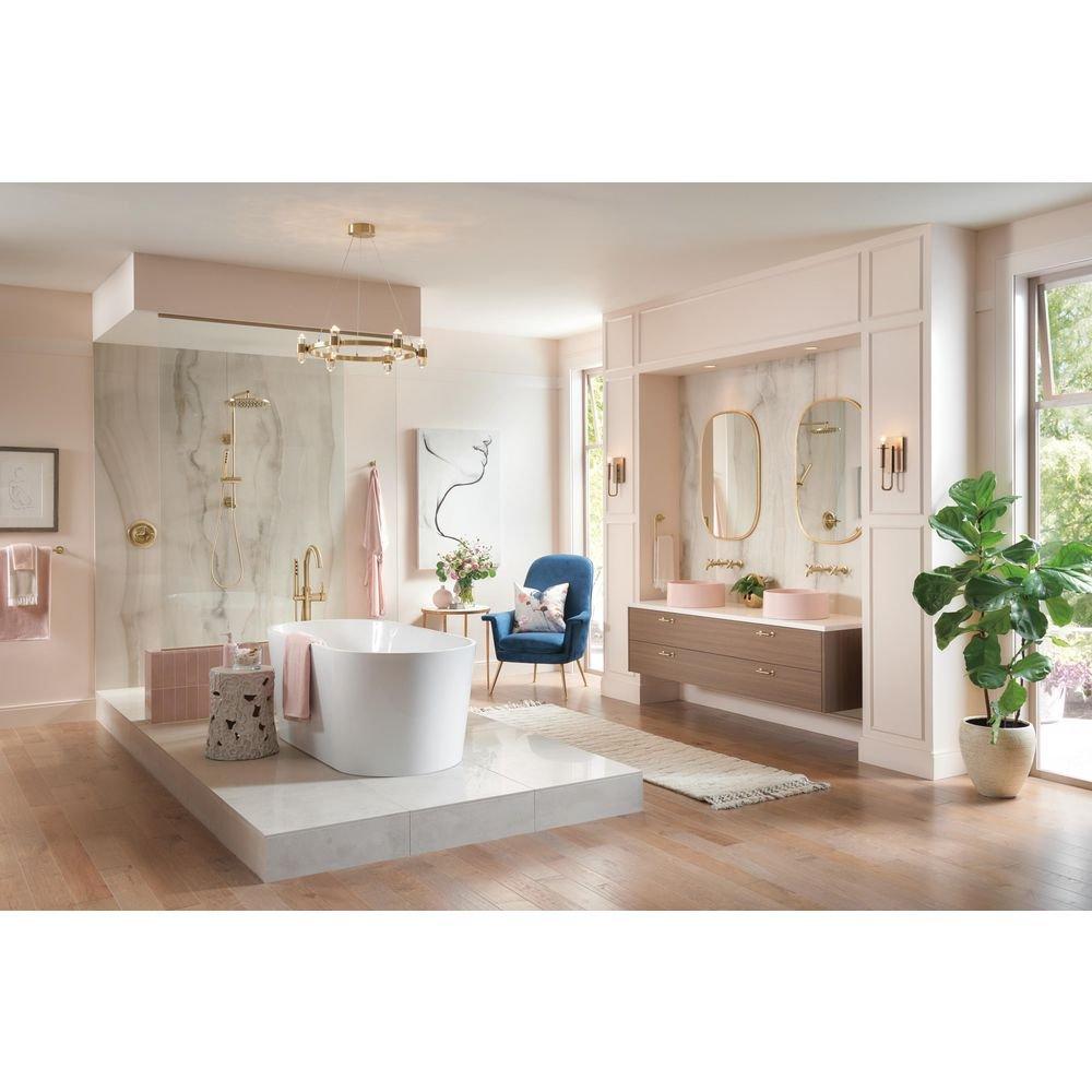 Brizo Luxe Gold 1-Hook Robe Hook 