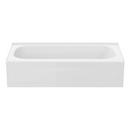 PROFLO&reg; White 60 x 30 in. Soaker Alcove Bathtub with Left Drain 