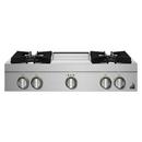 JennAir Stainless Steel 4 Burner Sealed Cooktop 