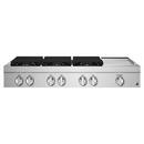 6 Burner Sealed Cooktop in Stainless Steel