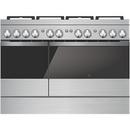 JennAir Stainless Steel 48 in. Gas 6-Burner Sealed Freestanding Range 