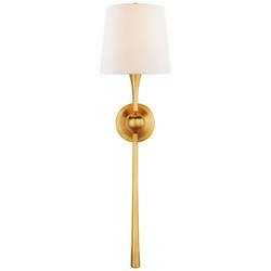 40W 1-Light 27 in. Gild Wall Sconce