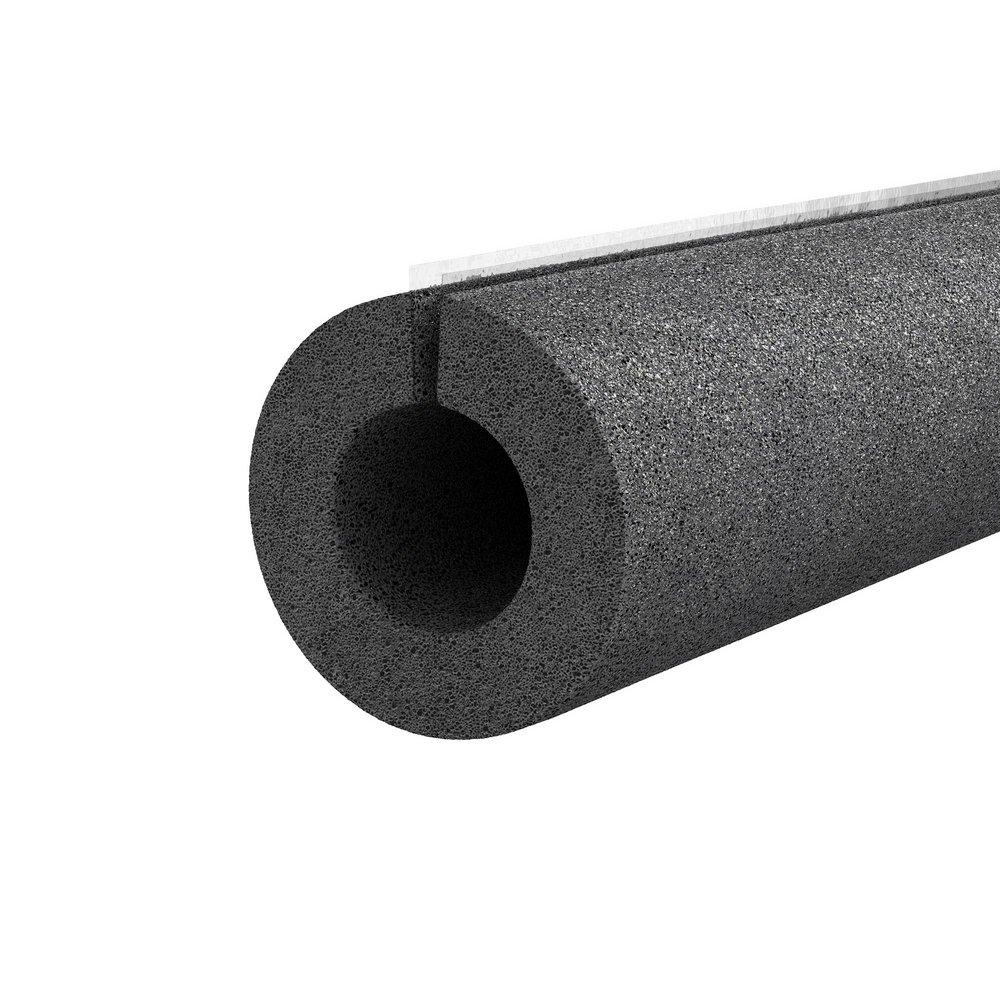 Jones Stephens Black 3/8 in. x 6 ft. -200 to 200 Deg F (-129 to 93 Deg C) Polyethylene Self-Sealing Pipe Insulation 