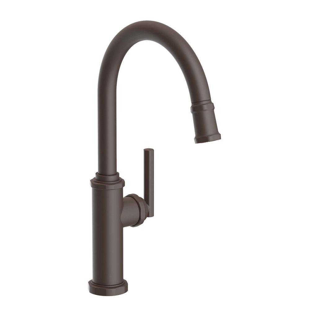 Newport Brass Oil Rubbed Bronze Pull Down Kitchen Faucet 