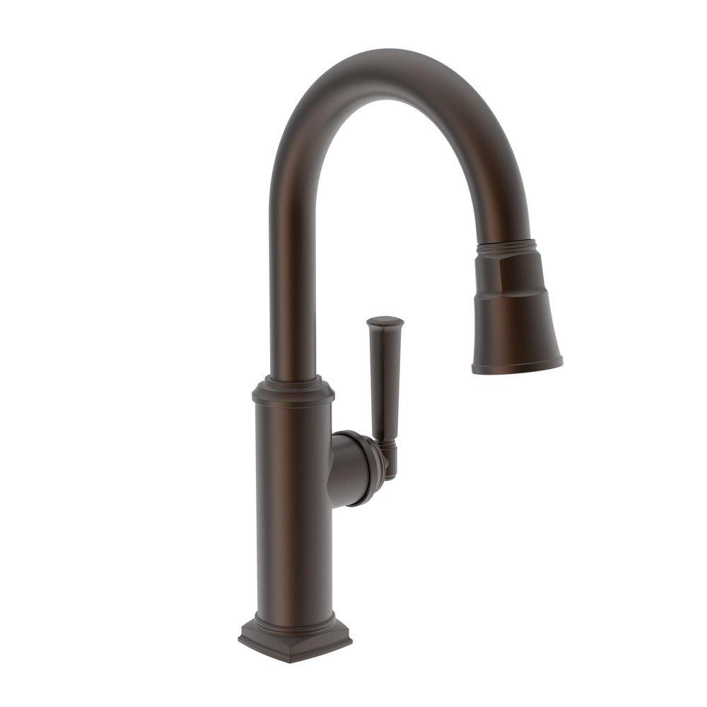 Newport Brass English Bronze Single Handle Lever Bar Faucet 