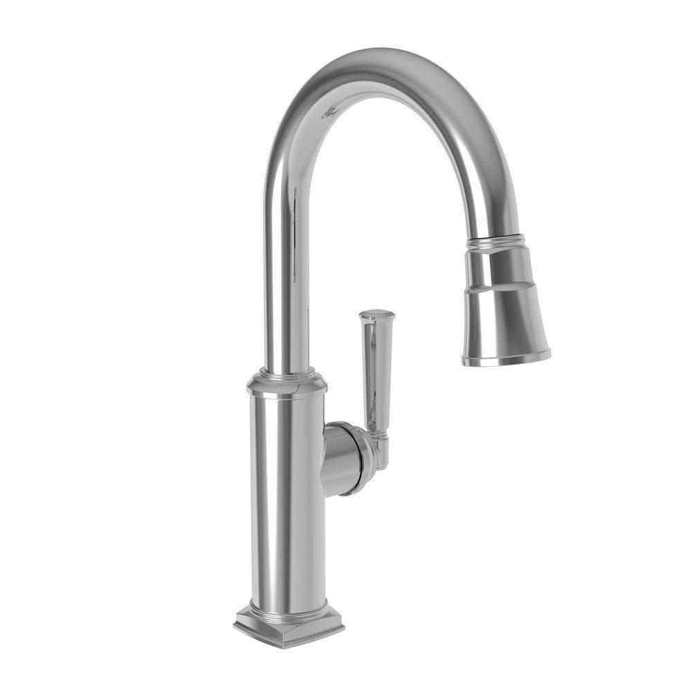 Newport Brass Polished Chrome Single Handle Lever Bar Faucet 