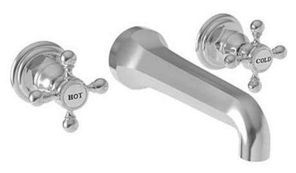 Newport Brass Polished Chrome Two Handle Widespread Bathroom Sink Faucet 