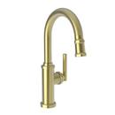 Newport Brass Satin Brass - PVD Single Handle Lever Bar Faucet 