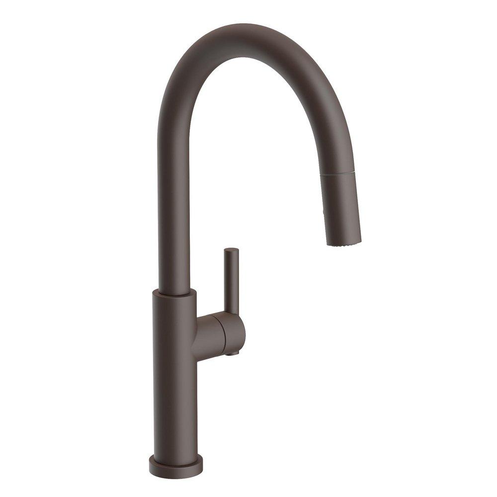 Newport Brass Oil Rubbed Bronze Pull Down Kitchen Faucet 