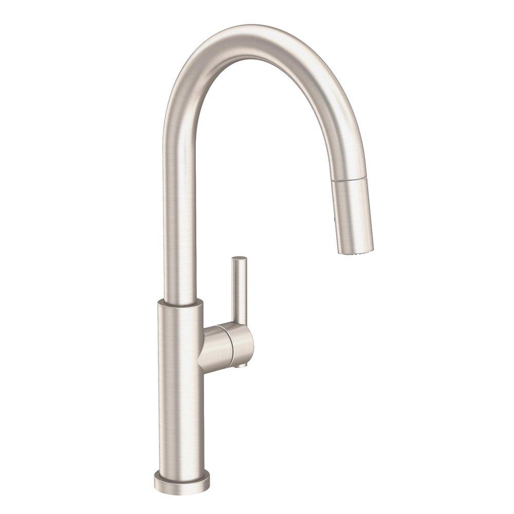 Newport Brass Satin Nickel - PVD Pull Down Kitchen Faucet 
