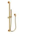 Newport Brass Satin Gold - PVD 37-22/25 in. Shower Rail 