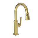 Newport Brass Satin Gold - PVD Single Handle Lever Bar Faucet 