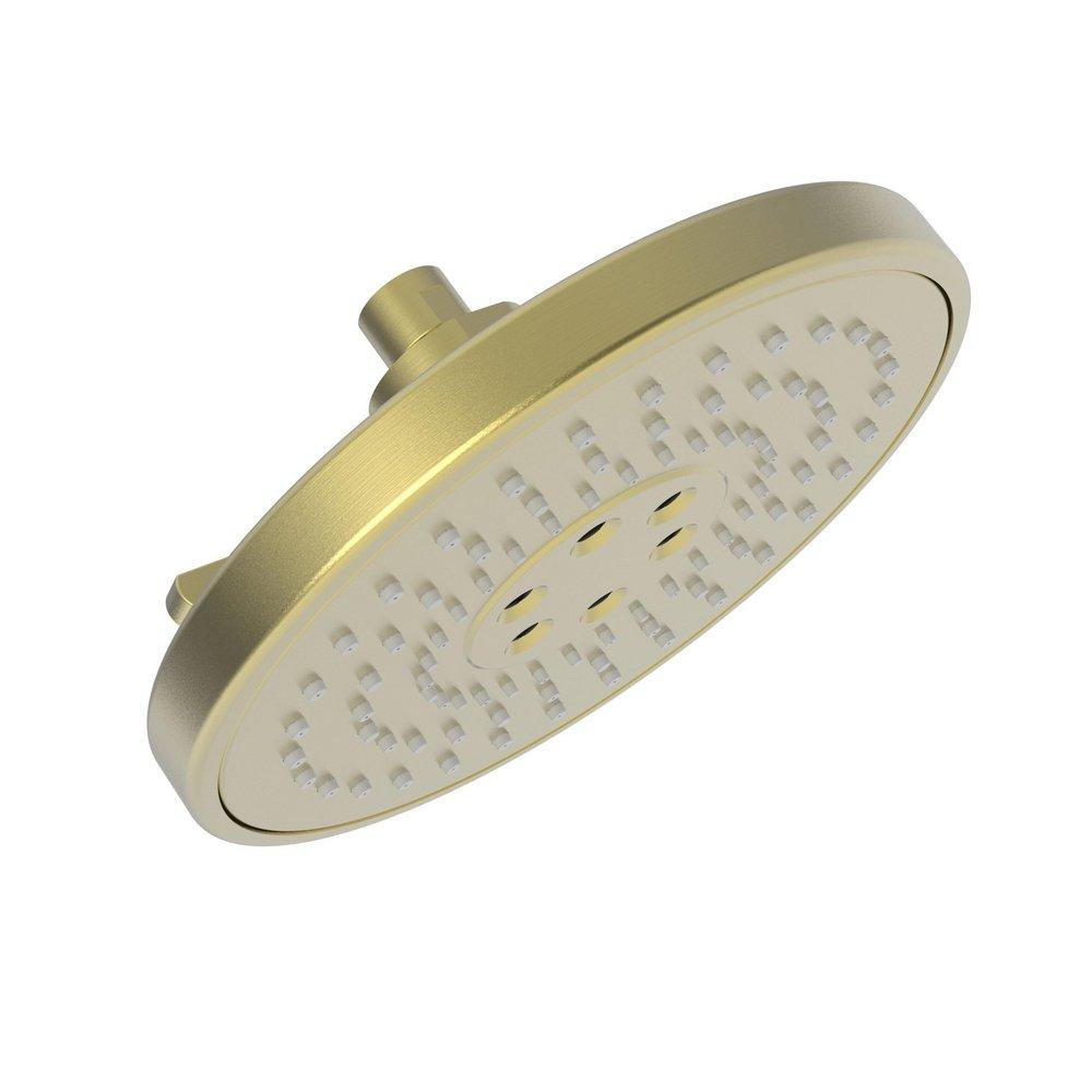 Newport Brass Satin Brass - PVD Multi Function Pause, Luxnetic Wave and Stream Showerhead 