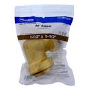 Jones Stephens Rough Brass Brass Push 90&deg; Elbow 