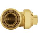 Jones Stephens Rough Brass Brass Push 90&deg; Elbow 