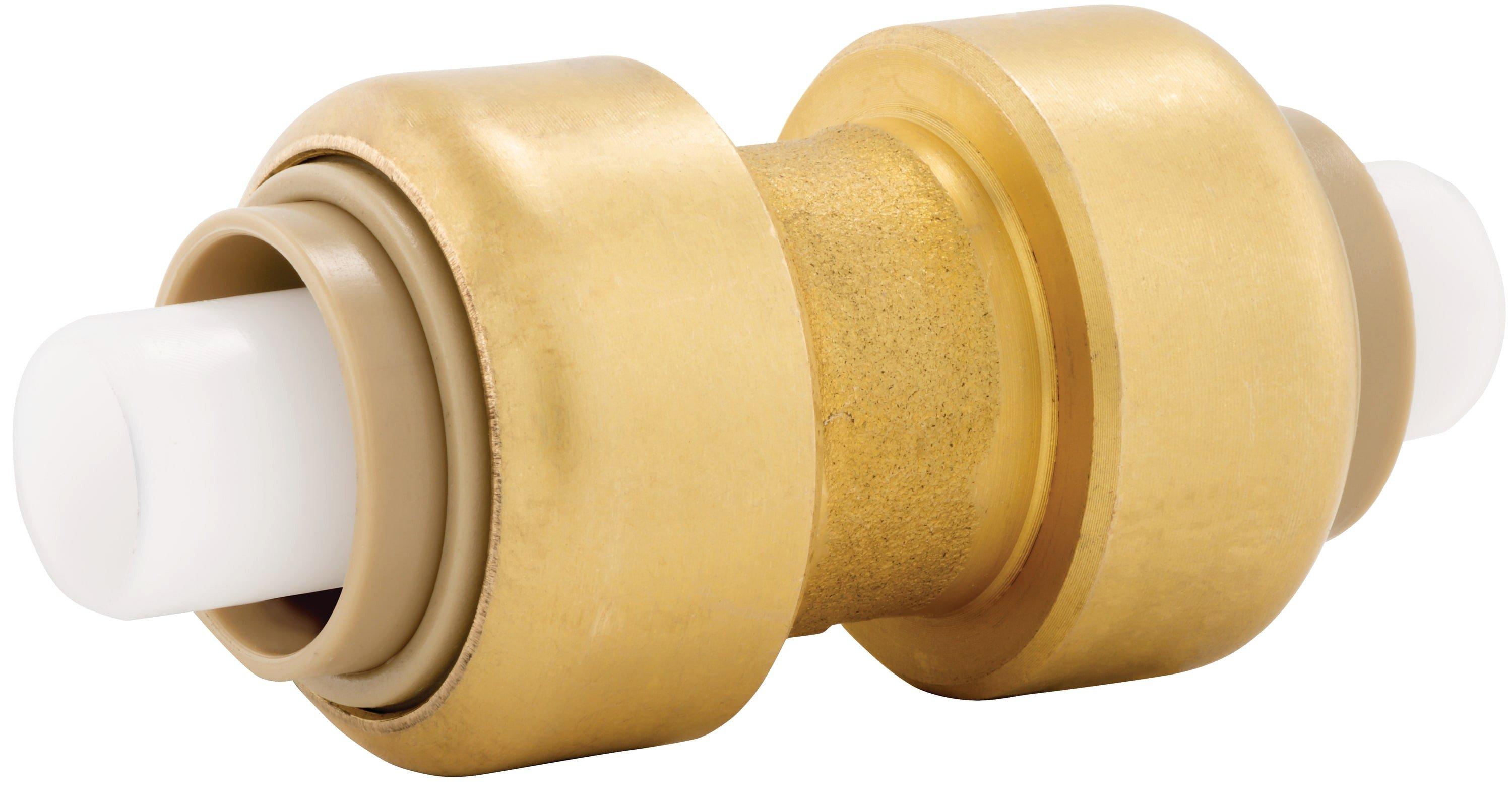Jones Stephens Rough Brass Push Global Brass Coupling 