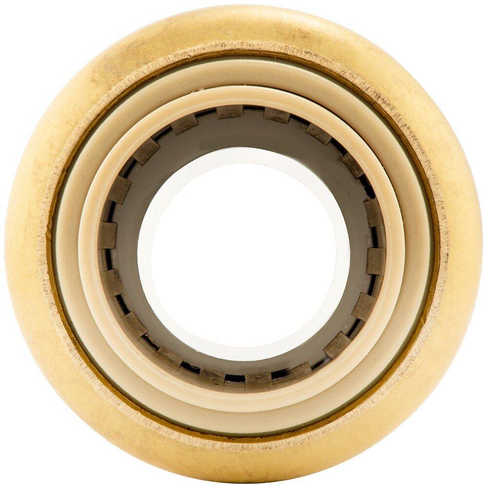 Jones Stephens Rough Brass Push Global Brass Coupling 