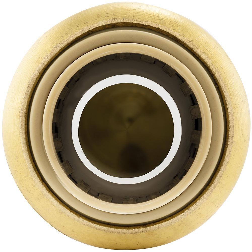Jones Stephens Rough Brass Push On Cap 