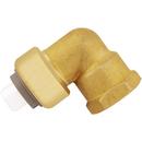 Jones Stephens Rough Brass Push 200 psi Brass 90 Degree Elbow Adapter 