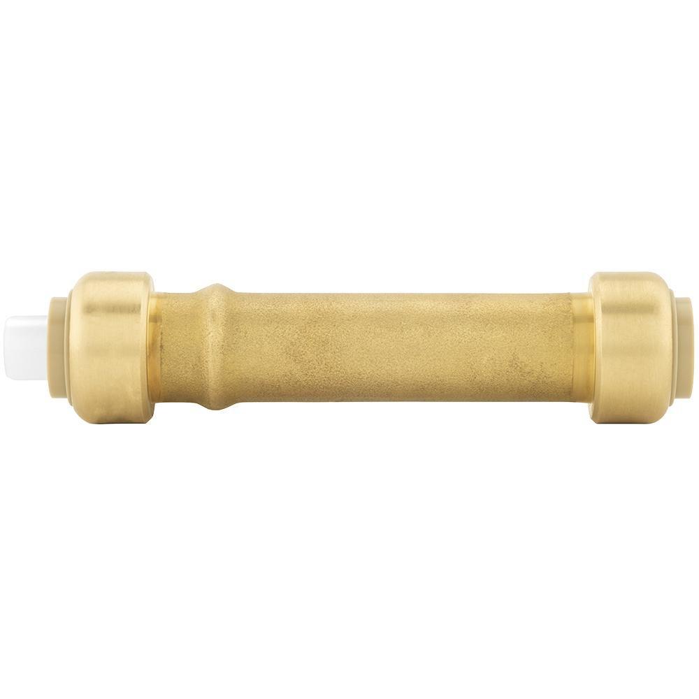 Jones Stephens Rough Brass Push On Repair Coupling with Removal Tool 